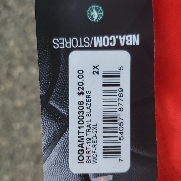 NBA TrailBlazers T-shirt Size 2X - Picture 10 of 10